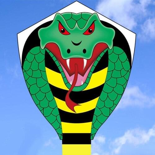 Weifang Large Bamboo Leaf Green Snake Kite Children Breeze Easy To Fly Cartoon Adult Kite Line Width 71 Height 83 Tail 15m