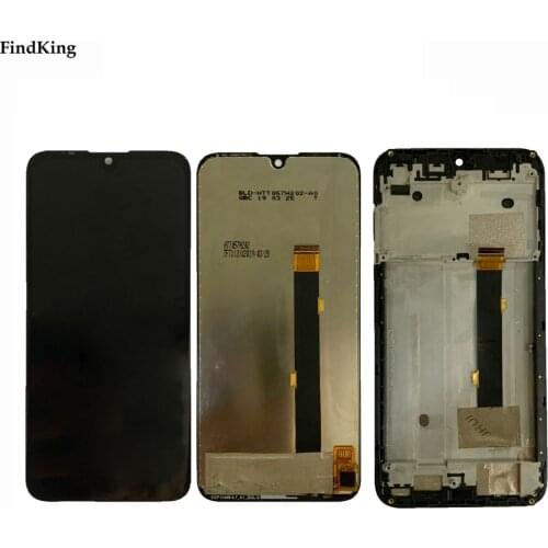 LCD Display For TP-Link Neffos C9S Mobile LCD Display With Touch Screen Digitizer Panel Front Glass Lens Sensor Repair Frame