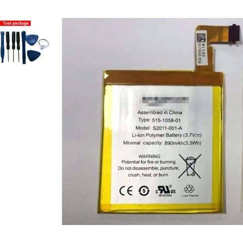 NEW 890mah S2011-001-A battery for ACER Iconia Tab A3-A10 A3-A11 W510 W510P Cell phone