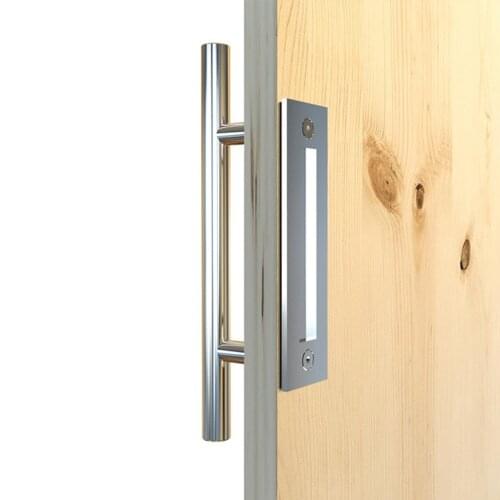 Carbon Steel Sliding Door Fittings Barn Door Hardware Sliding Door Double-Sided Handle Door Handle Sets