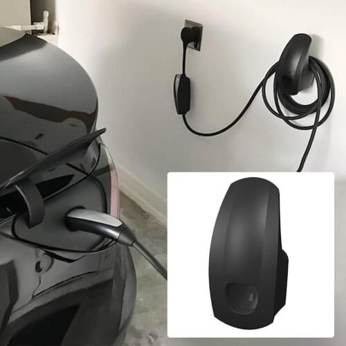 Car Wall Mount Connector Charging Cable Bracket Organizer for Tesla Model S/X/3 Car Wall Mount Connector Charging Cable Bracket