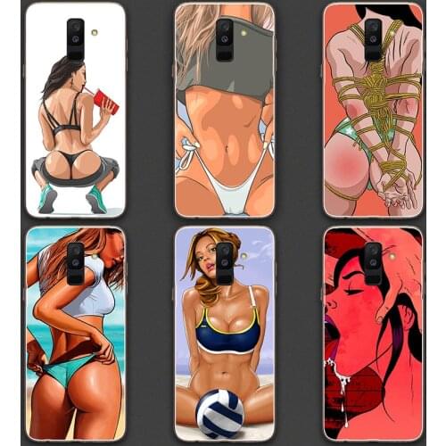 Phone Cases For Samsung Galaxy A6 Plus 2018 A6+ A6plus A605 A605F 6.0" Cover For Samsung A6 2018 A600 5.6" Cases Soft Cover