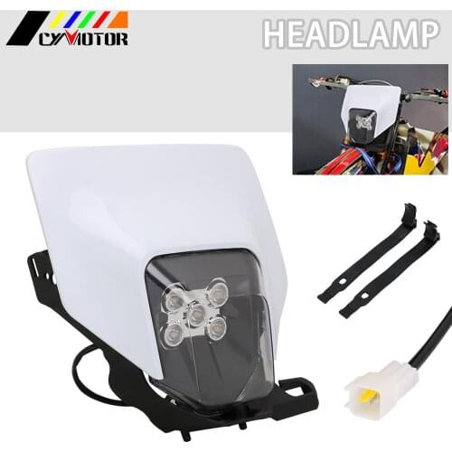 Supermoto Dirt Bike Headlight 16W Lighting Front Headlamp For Husqvarna FC FE250 FX TC TE 125 250 300 350 450 501 250i 300i 2020
