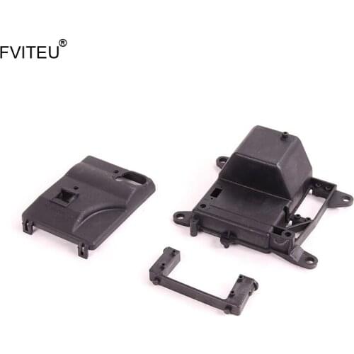 FVITEU Plastic radio box set fits 1/5 HPI Baja 5b ss 5t 5sc Rovan King Motor