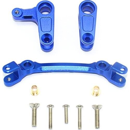 For ARRMA GRANITE MAG048 Aluminum Alloy Steering Rack Kit Spare Part for ARRMA GRANITE MAG048 RC Car Accessories