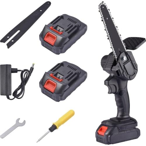 Mini Chainsaw 6-Inch Handheld Cordless Portable Electric Chainsaw