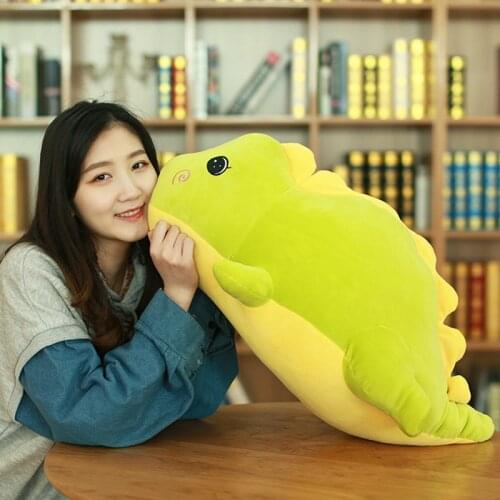 Soft Cartoon Plush Dinosaur Pillow Cushion Stuffed Animals Dragon & Plush Toy Dinosaur Dolls For Children Gifts Birthday Gifts
