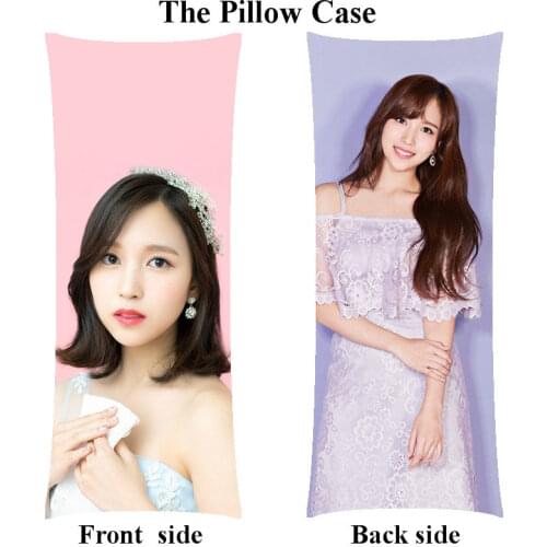 Korea momo girl sleeping pillowcase woman mina Only pillow cover customize 40cmx100cm