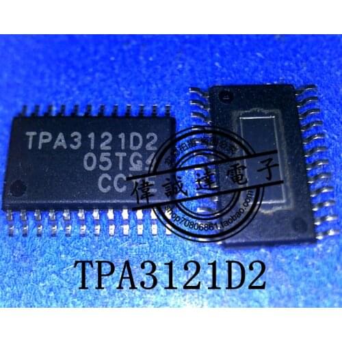 The new TPA3121D2 SE outputs a 15W stereo Class D audio power amplifier