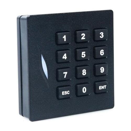 RFID Reader ,rfid keypad EM / ID reader,125K , Wiegand26 Reader output ,Reader-waterproof,sn: K102 min:20pcs