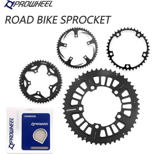 Gear road bike aluminum alloy, 110/130BCD 34/39/50/53T, gear 8/9/10/speed for crank two speed