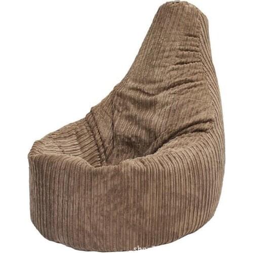 Leisure Sofa High Back Adult Gaming Beanbag Seat Beans Gaming Sofa PVC Material Corduroy Comfortable Living Room Beans Seat