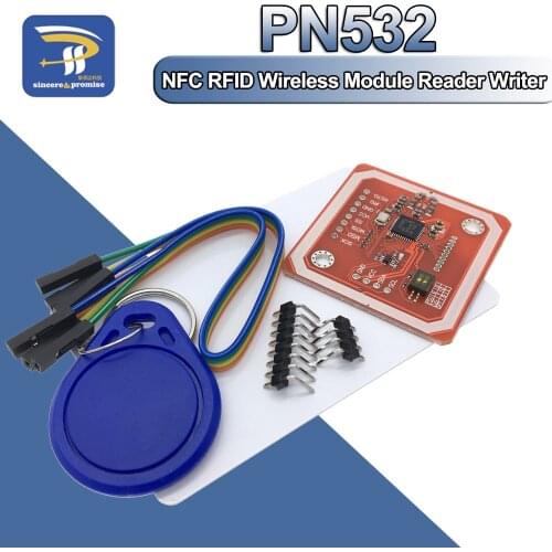 1Set PN532 NFC RFID Wireless Module V3 User Kits Reader Writer Mode IC S50 Card PCB Attenna I2C IIC SPI HSU For Arduino