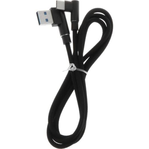 1m/3.3ft USB2.0 USB Type C 90 Degree USB Type C Cable mobile phone Charger Angled Cable Adapter multi-port USB charger