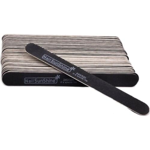 100Pcs/lot Professional Nail Art Polish Buffing Files 240/320 Grits Nail Sanding Buffer Block Double-sided Manicure Beauty Tools