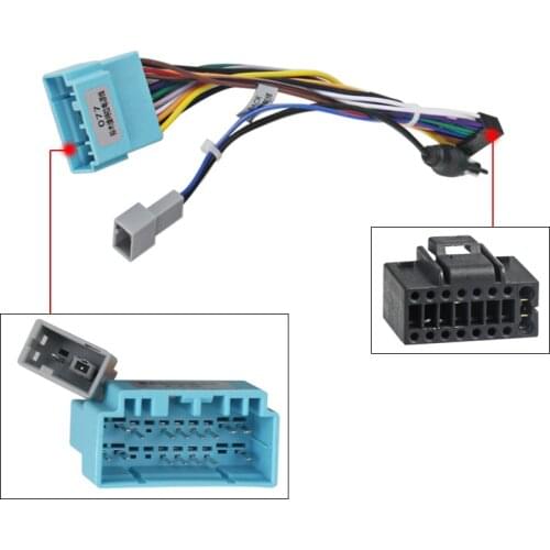 16-pin Car Aftermarket Stereo Wiring Harness Adapter for Honda/Acura/Mazda/Suzuki(99~07)