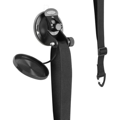 Car Organizer Rear Racks Car Accessory Suction Cup Anchor with Securing Hook Adjsutable Tie Down Camping Tarp Accessory