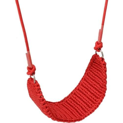 Handmade Weaving Swing Chair Children Swing Kids Hammock Swing Garden Hanging Chair For Outdoors Indoors Family Room Games Toys