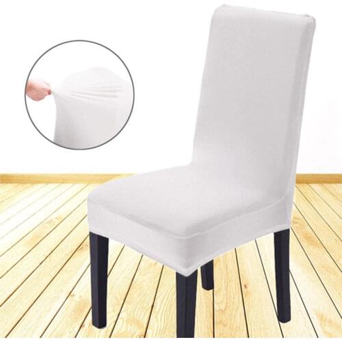 Stretch Elastic Dining Room Wedding Banquet Chair Cover Decor Washable Slipcover
