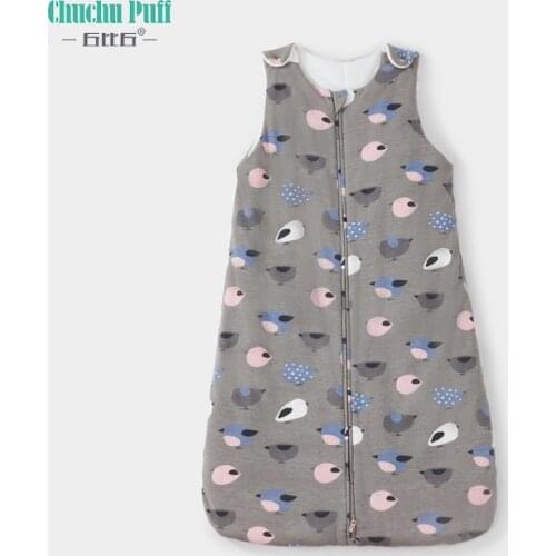 Cotton Quilted Sleeveless Newborn Baby Swaddle Wrap Envelope 0-3 Months Baby Blanket Swaddling Wrap Sleepsack De Dormir Para