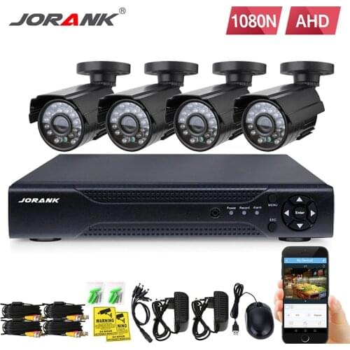 Home 8ch HD Outdoor Waterproof Day Night Security Camera 4 Channel 1200TVL CCTV AHD System 720P DVR NVR video surveillance kit