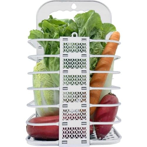 Chicken Vegetable Basket Folding Veggie Hanging Feeder for Hens Chicken Coop