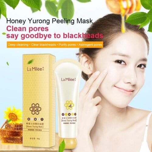 60g Honey Tearing Mask Peel Mask Painless Remove Peel Blackhead Dead Off Skin M1G0