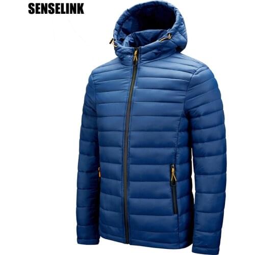 2021 Winter Men Waterproof Brand Warm Jacket Men Autumn Fashion Slim Hooded Outwear Thick Parkas Coat Casual Parkas Jacket Men