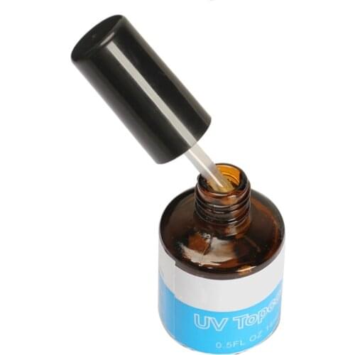 New 14ML UV Topcoat Top Coat Seal Glue Nail Art Armor Oil Gel Polish Gloss Nails Glue Professional Nail UV Gel High Quality -27