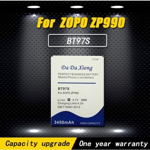 New arrival [ BT97S ] / [ BT97T ] Phone Battery for ZOPO 990 ZP990, for ZOPO C7 2X 990 Phone Battery