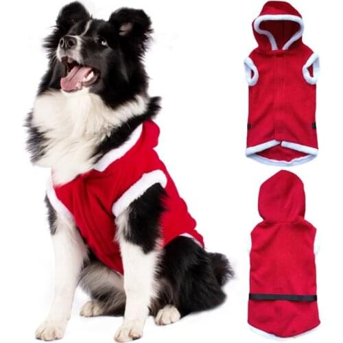 Christmas Pet Clothes For Pets Dogs New Year Clothing for Small Medium Dogs Costume Chihuahua Yorkshire Warm Pet Coat Jackets
