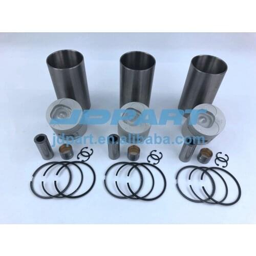 New 3KR2 Liner Kit Piston + Rings + Liner For Isuzu Engine