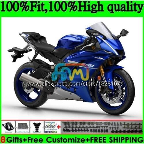 OEM Injection For YAMAHA YZF R1 1000 YZFR1 15 16 17 129BS.15 YZF-1000 Metal blue YZF R 1 YZF1000 YZF-R1 2015 2016 2017 Fairing