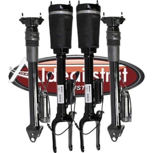 Front Rear Air Suspension Shock Absorber Struts For 2006-2012 Mercedes-Benz GL-Class X164, 2005-2011 ML W164 w/AIRMATIC & ADS