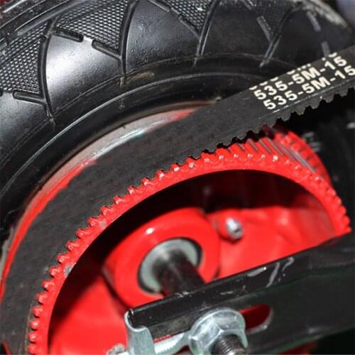 Transfer Thicken Belts Band Drive Belt Replacement Accessory for Mini Dolphin Electric Scooter 535-5M-15