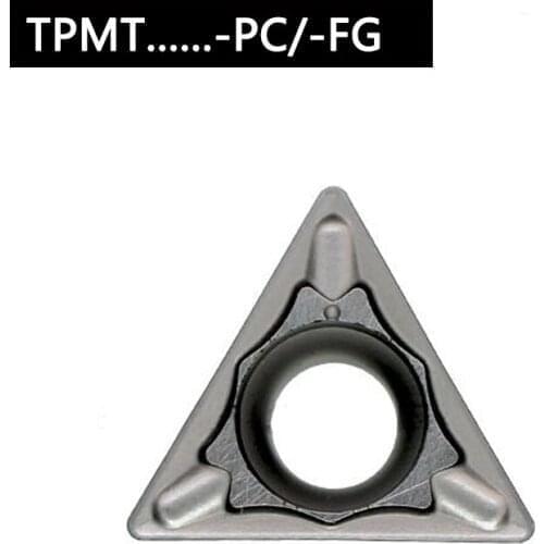 -PC/-FG TPMT090204PC TPMT110304FG TPMT110304PC TPMT16T304PC TT9225 CT3000 TT8125 TPMT Holder CNC Carbide Inserts Lathe Cutter