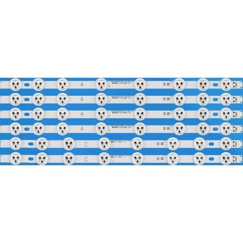 6pcs/set LED backlight strip for LG Innotek 42 42FHD-L NDV A+C for Hitachi 42HXT12U 42HXT42U 42HXT42UH VES420UNDL-N01 42PFL3008
