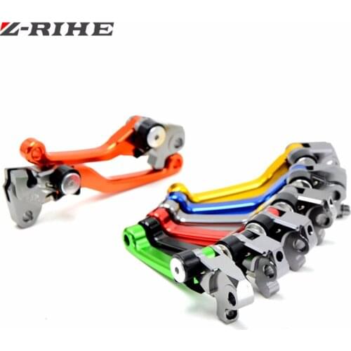 CNC Pivot Foldable Coupling Brake Lever For SX125 SX144 SX150 SX250 SX450 SXF350 SXF250 SXF450 XC150 / 250/500 EXC200 EXC350