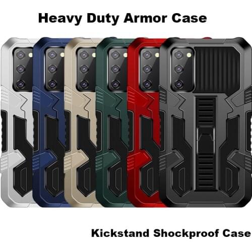 New TPU Heavy Duty Case For Samsung Galaxy A50/A30S/A50S A70/A70S A20/A30 A10/M10 Kickstand Shockproof Armor Bracket Case Cover