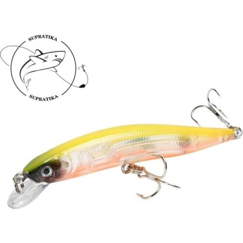 Anti-Corrosion Diving Depth 0.5-1.5M Fishing Lure Hard Lure 3D Eyes 8.1G/10CM Artificial Wobbler Minnow Plastic Fishing Bait