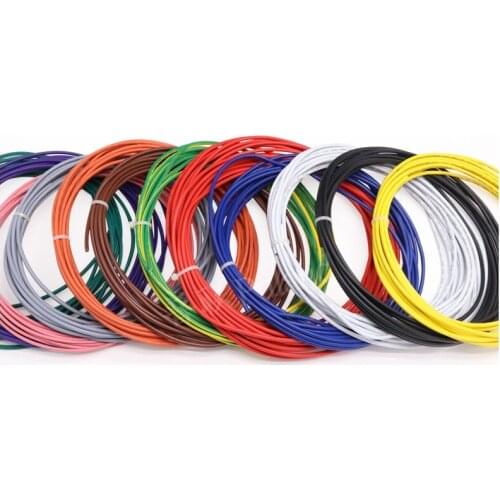 UL1015 PVC Tinned Copper Stranded Wire Cable Cord 600V 10AWG - 3/5/10Meter