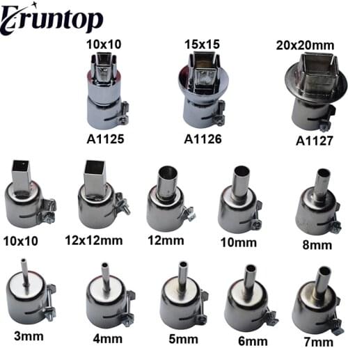 1PCS Universal 850 Nozzle Soldering station Hot Air Stations Gun Nozzles for 858D Welding Nozzles