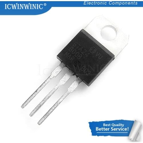 10piece BTA24-800B BTA24-800 TO-220 TO220 BTA24 New original In Stock