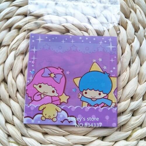 100pcs purple cookie bread lipgloss wedding gift packaging plastic self adhesive bags 7x7cm 10x10cm