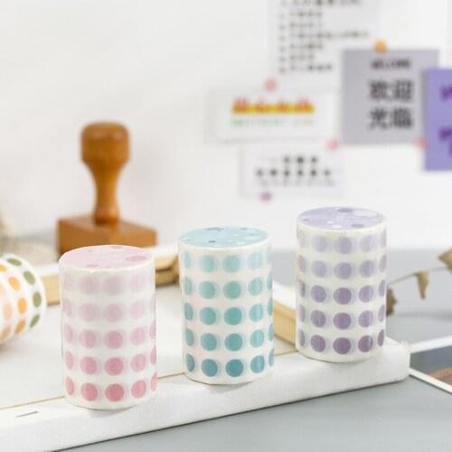 20pcs/1lot Decorative Adhesive tapes Dots Masking tape diary Scrapbooking DIY Paper Scrapbooking Stickers