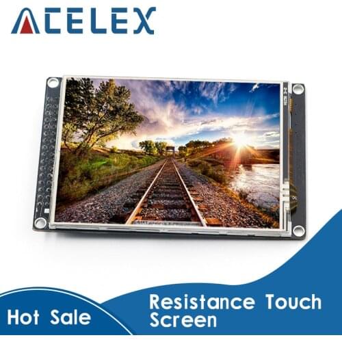 3.2 inch LCD TFT with resistance touch screen ILI9341 for STM32F407VET6 development board