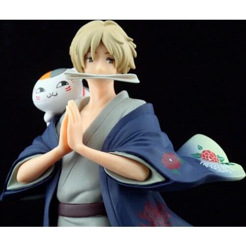 Anime Book of Friends Natsume Yuujinchou with Nyanko Sensei Takashi Natsume PVC Action Figure Collection Model Toys Brinquedos