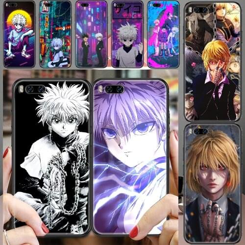 Hunter x Hunter Killua Zoldyck Phone case For Xiaomi Mi Max Note 3 A2 A3 8 9 9T 10 Lite Pro Ultra black pretty Etui painting