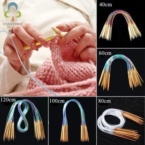 Круговые спицы для вязания IFITU PUBO China At AliExpress