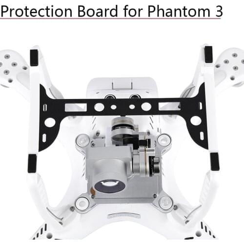 1pc Camera Plate Cover Holder Carbon Fiber Protection Board Gimbal Guard Protector for DJI Phantom 3 Spare Parts Accessories